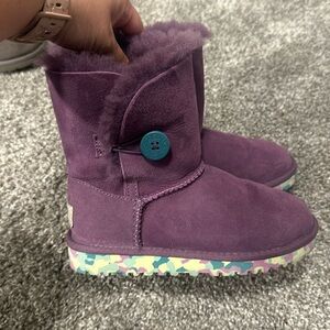 Purple camo uggs
